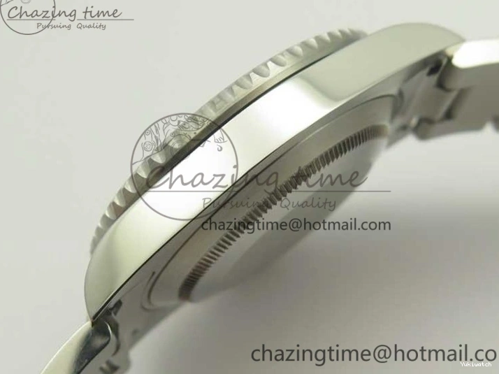 116610 And Best Edition Bracelet Case Submariner 904L SA3135 LN Ceramic Black 1:1 SS DJF 0424